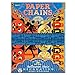 eeBoo: Halloween Paper Chain - 120 Links, Paper Chain when Completed is 24 Feet Long, Four Different Patterned Links to Mix and Match, No Glue Needed for Assembly