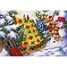 Winter Companions 500pc Jigsaw Puzzle by Nancy Wernersbach