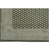 Cotton Sheets for Bed Block Print Home Decoration Twin Size (bssht646)