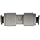 Celcon Push-to-Connect Tube Fitting, Acetal Copolymer, Reducing Coupler, Tube OD x Tube OD