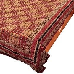 Day Bed Cover Cotton Bedspreads Hand Block Printing Size Queen (bcov577)