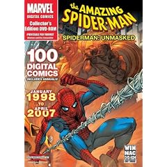 Marvel Comics - The Amazing Spider-Man - SPIDER-MAN: UNMASKED - Over 100 Digital Comics from January 1998 to April 2007 on DVD-ROM in Acrobat PDF Format (Mac & Windows)