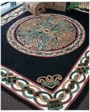 Celtic Knot Indian Bedspread, Double Size