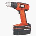 Black & Decker CDC180ASB 18-volt Compact Drill with 20 Accessories