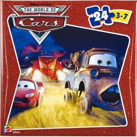 Disney Pixar Cars Lightning McQueen, Mater and Combine 24 Piece Puzzle by Disney Pixar The World of Cars