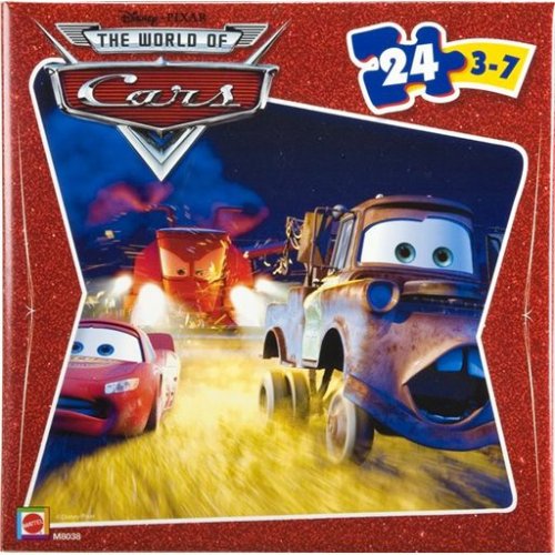 61T0N%2BCwj7L Disney Pixar Cars Lightning McQueen, Mater & Combine 24 Piece Puzzle