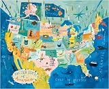 USA Map 40 x 32