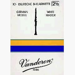 Vandoren White Master Boite de 10 Anches Clarinette Sib n.2
