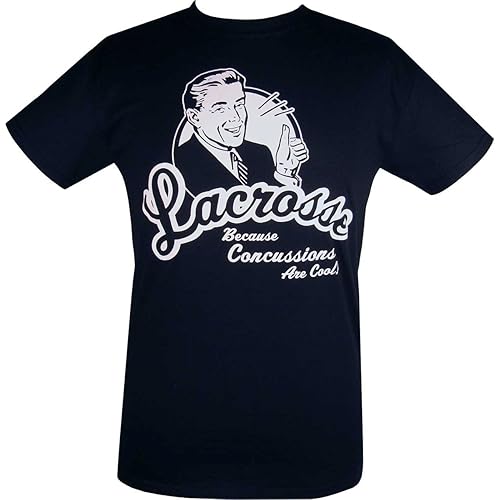 Concussions are Cool Lacrosse T-Shirt