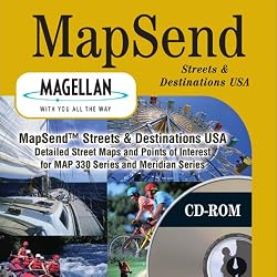 Magellan MapSend CD for Meridian and MAP330 Series GPS Handhelds
