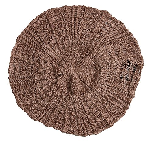 Hip Slouchy Lightweight Knitted Beanie - Tan