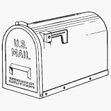 Flambeau #2 RURAL MAILBOX WHITE