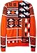 NFL DENVER BRONCOS PATCHES Ugly Sweater, Large