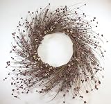 Wreath 20 Buttercup Burgundy Country Rustic Primitive