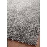 Safavieh Shag Collection SG531-8080 Grey Shag Area Rug, 4-Feet by 6-Feet