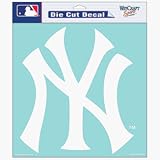 New York Yankees Die Cut Car Window Sticker Decal (8x8 Inches)