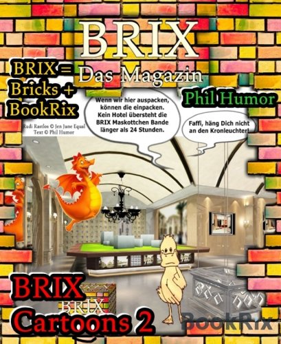BRIX Cartoons 2: Cartoons aus dem BookRix Magazin BRIX (German Edition)