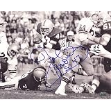 Steiner Sports NCAA Joe Morris 1979 Run Vs Navy Autographed 8-by-10-Inch Photograph