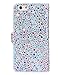 iPhone 6s plus wallet case,FLYEE Bling Crystal 3D Raindrop Pattern Sparkly PU Wallet Protective Case with Magnetic Button Closure Perfect Fit for Apple iphone 6s plus 5.5 Inch colorful