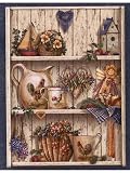 BASKETS AND BERRIES Wallpaper -BSB7704AC Wallpaper
