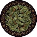 Jungle Fever Rug - Ebony (7'7" Round)