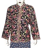 Womens Vest - Outerwear Jacket Wool Fabric Handmade in Kashmir Size XL
