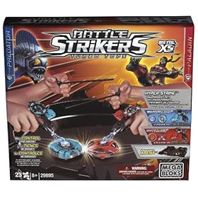 Mega Bloks Battle Strikers Metal XS Tournament with Knockout Arena