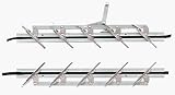 CRL 18 Jalousie Strip Hardware - 5 Blades