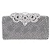 Fawziya Evening Clutch Rhinestone Crown Medium Novelty Purses For Women Formal-Black