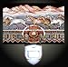 Native American Cave Art Horses Decorative Night Light