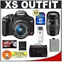 Canon 2762B003 Digital Rebel XS 10.1MP Digital SLR Camera (Black