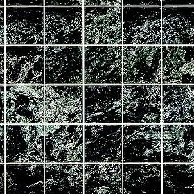 Black Marble Tile Flooring Dollhouse Miniature