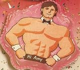 Wilton Bachelorette Party Handsome Guy Superhero Cake Pan
