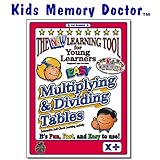 kids memory wizard for memorizing basic multiplying and dividing facts tables interactive self memorizing activity