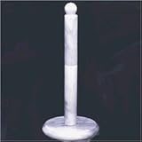 Evco White Marble Collection Paper Towel Holder