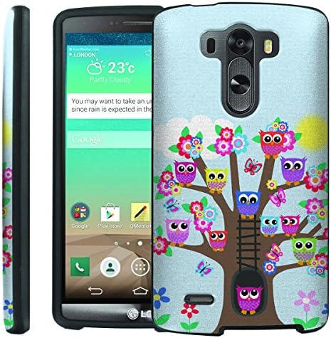 [ManiaGear] Design Graphic Image Shell Cover Hard Case (Owl Family Tree) for LG G3