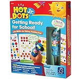 EDUCATIONAL INSIGHTS HOT DOTS JR. GETTING READY FOR SCHOOL SET WITH ACE PEN