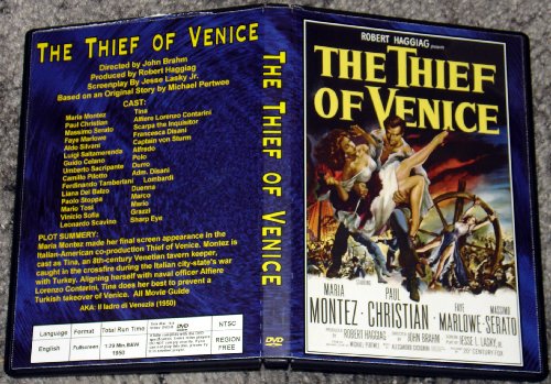 THE THIEF OF VENICE - DVD - Maria Montez & Paul Christian On Sale