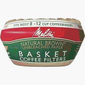 Click here to buy MELITTA 629092 100CT BRN Basket Filter by Melitta.