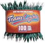 TeamLights Green and White Decorative Light String in Sports Package - B000LNL44W
