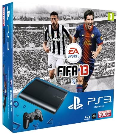 PlayStation 3 - Console PS3 500 GB [M Chassis] con FIFA 13 [Bundle]