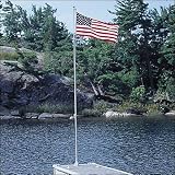 Flexi-Flag 21 Flag Pole With American Flag