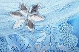 ReliBeauty Girls Cinderella Dress Halloween Costume (6x-7, Light Blue)