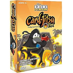 Topps Club Penguin CardJitsu Fire Trading Card Game Series 3 Value Deck