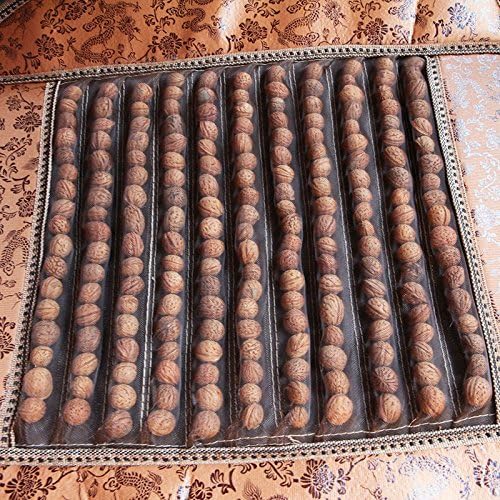 Walnut seat cover car seat cushion Four Seasons General seat single summer health care slip summer Liangdian , Brown
