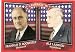 2008 Topps Historical Campaign Match-Ups #1936 Franklin D.Roosevelt / Alf Landon - Presidential Canidates (Baseball Cards)