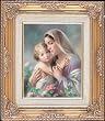 Madonna by Simeone Framed Art, 13.5" x 15.5" - MADE IN ITALY
