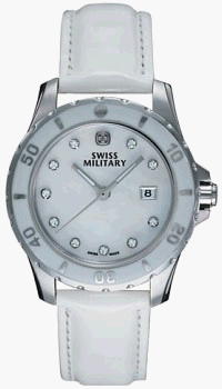 Swiss Military Elegance Zirconia Crystal Watch