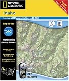 National Geographic TOPO! Idaho Map CD-ROM (Mac)