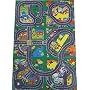 Giant Roadway Playmat - a fun addition for the bedroom, playroom, nursery or class room! (Left-hand Drive - UK)